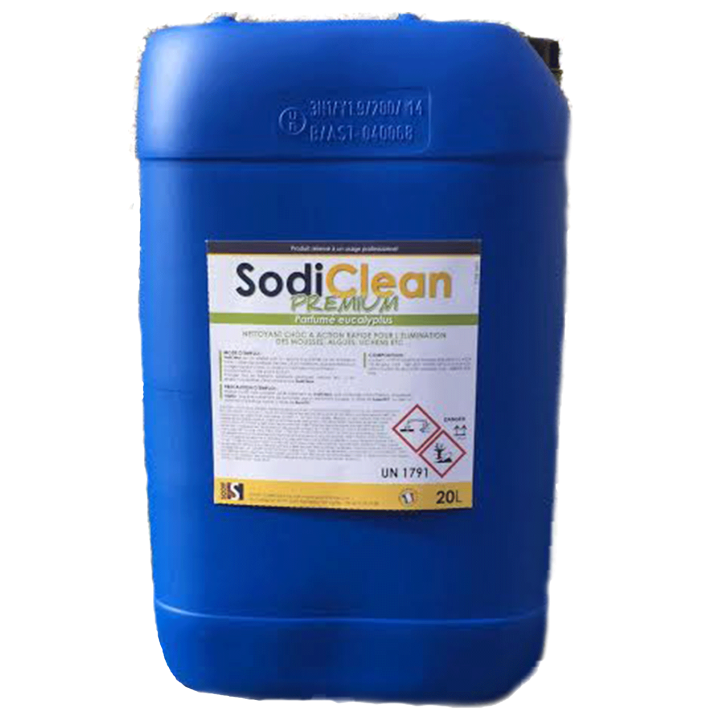 Sodiclean Premium - Décrassant, Démoussant CHOC