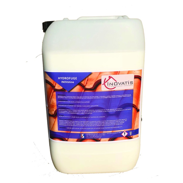 INOVshine - Hydrofuge incolore brillant pour toiture