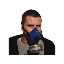 Demi-masque silicone nu monocartouche