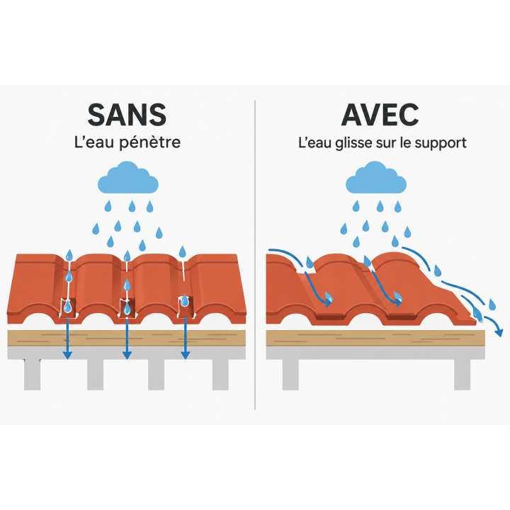 INOVfuge – Hydrofuge incolore toiture & façade, garantie 10 ans